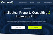 Tablet Screenshot of clearviewip.com